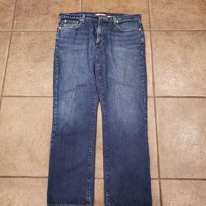 LL Bean cotton jeans std fit mens 38x32